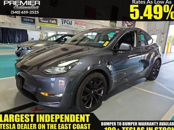 TESLA MODEL Y 2022 7SAYGDEF0NF309031 image